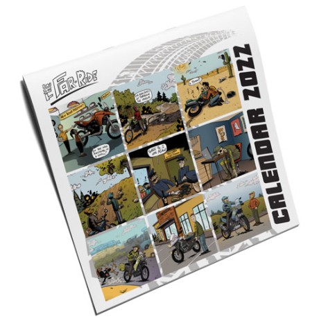 "The Far-Ride" 2022 Motorcycle Calendar